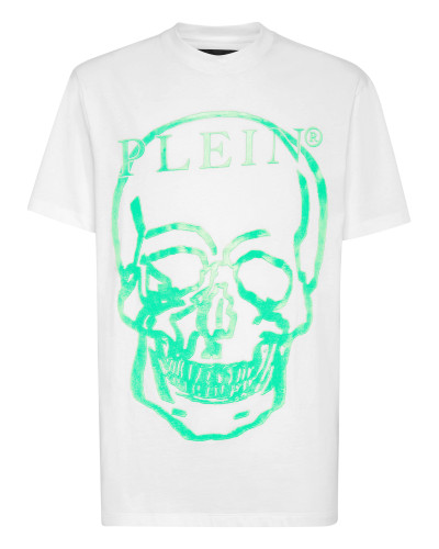 Jersey T-shirt Round Neck SS Skull and Plein