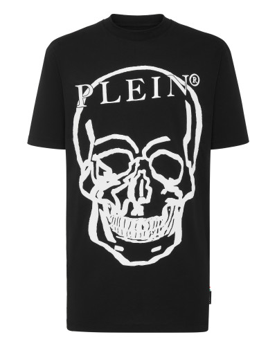 Jersey T-shirt Round Neck SS Skull and Plein