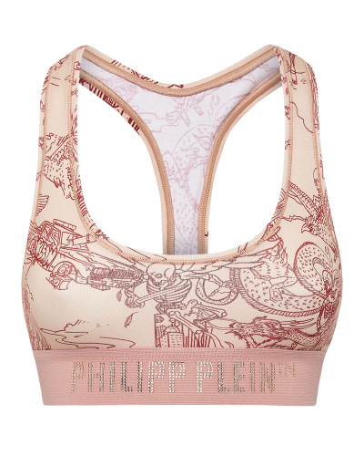 Bra Stones Skeleton tattoo