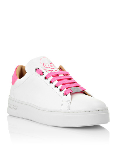 Leather Lo-Top Sneakers  Networth