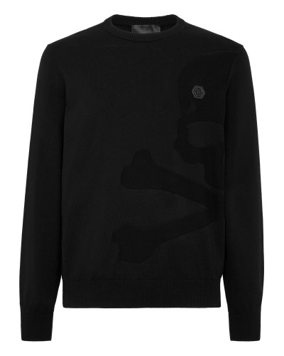 Cotton Pullover LS Skull&Bones