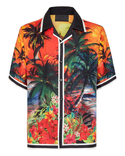 Silk Bowling Shirt SS Hawaii
