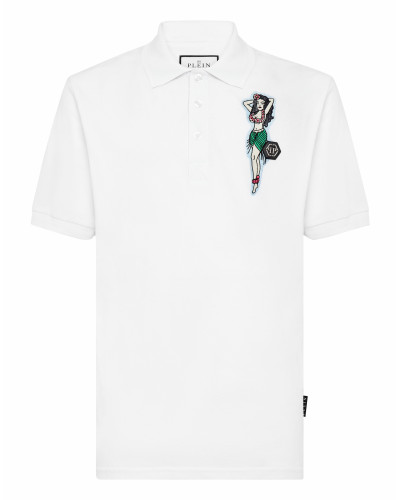Slim Fit Polo shirt SS Hawaii