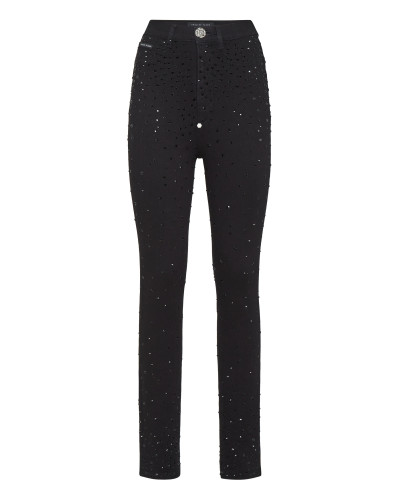 Denim Super High Waist Jegging Crystal Rain