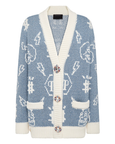 Jacquard Cardigan Monogram