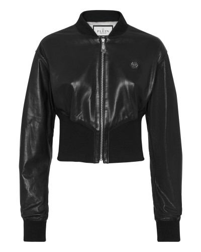 Leather Bomber