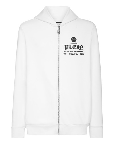 Hoodie Sweatjacket Gothic Plein