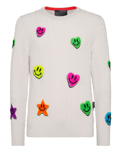 Wool Pullover Round Neck