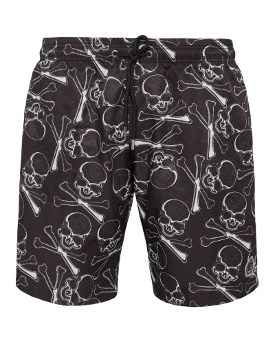 Swim-Trunks Skull&Bones