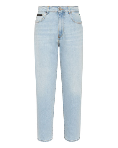 Denim Trousers Mom Fit