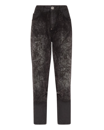 Denim Trousers Mom Fit