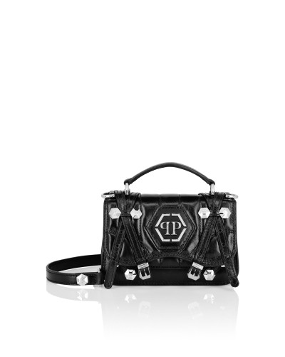 Leather Small Belt Bag Hexagon