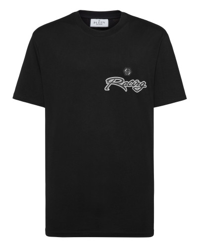 T-shirt Round Neck SS Stripes Hexagon