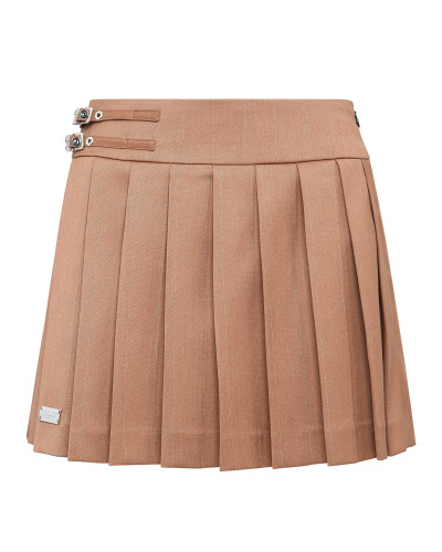 Plisse Mini Skirt