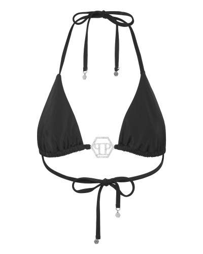 Swimwear Top Triangle Bra Crystal Hexagon
