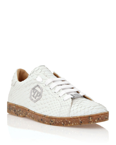 Lo-Top Python Sneakers