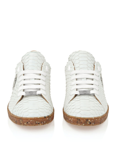 Lo-Top Python Sneakers