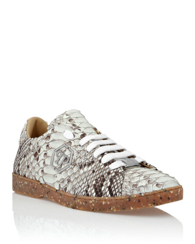 Lo-Top Python Sneakers