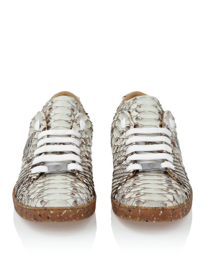 Lo-Top Python Sneakers