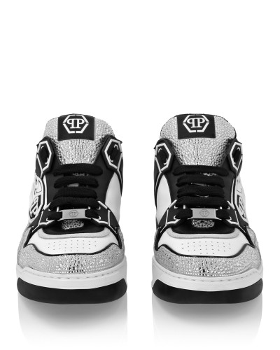 Leather Low-Top Sneakers Moon Walker