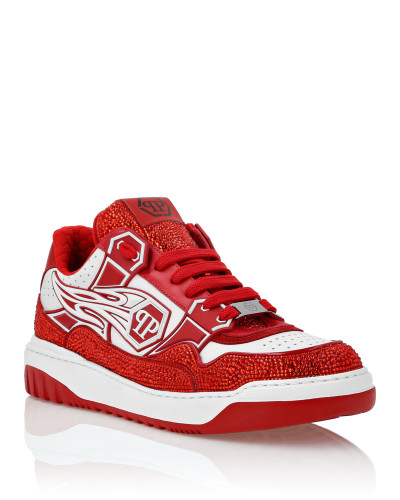 Leather Low-Top Sneakers Moon Walker