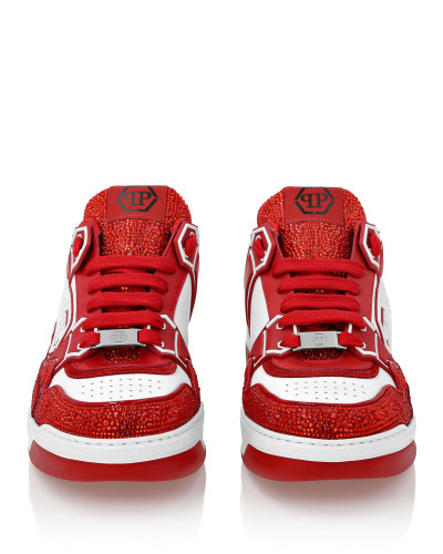 Leather Low-Top Sneakers Moon Walker