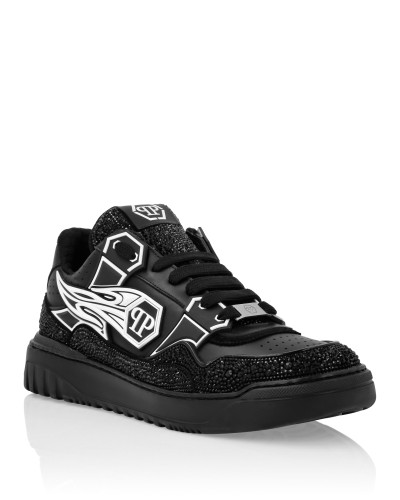 Leather Low-Top Sneakers Moon Walker
