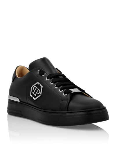 Nappa Leather Lo-Top Sneakers Hexagon