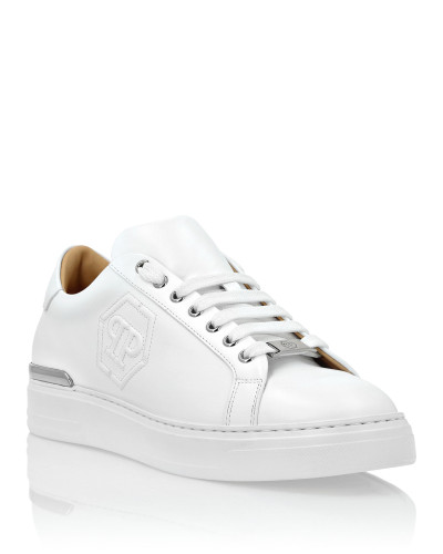 Nappa Leather Lo-Top Sneakers Hexagon