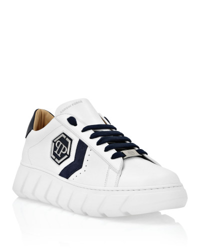 Nappa Leather Lo-Top Sneakers Hexagon
