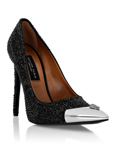 Satin Hi-Heels Mix Strass