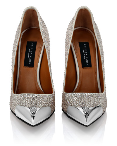 Satin Hi-Heels Mix Strass