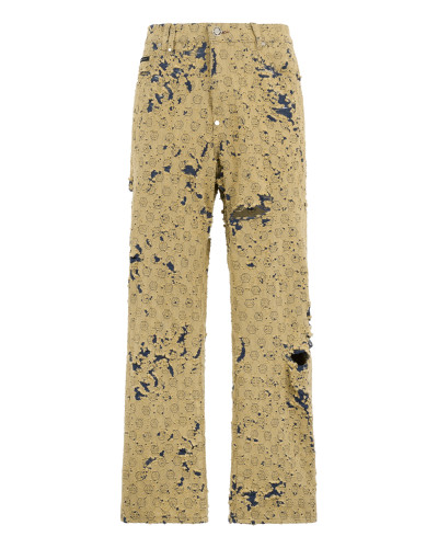 Destroyed Beach Boy Fit Jeans Monogram