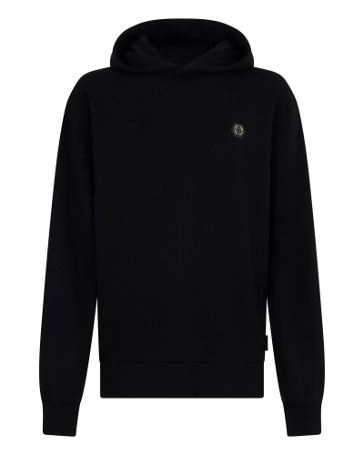 Embroidered Hoodie Sweatshirt Monogram Monogram