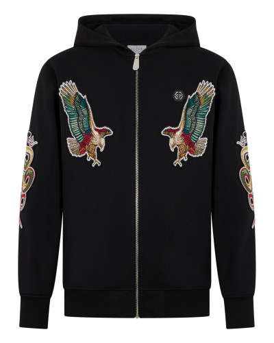 Zip Hoodie Tattoo Patches