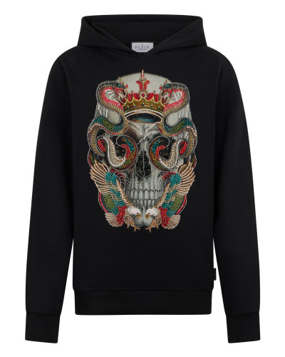 Hoodie Sweatshirt King Of Snakes Stones
