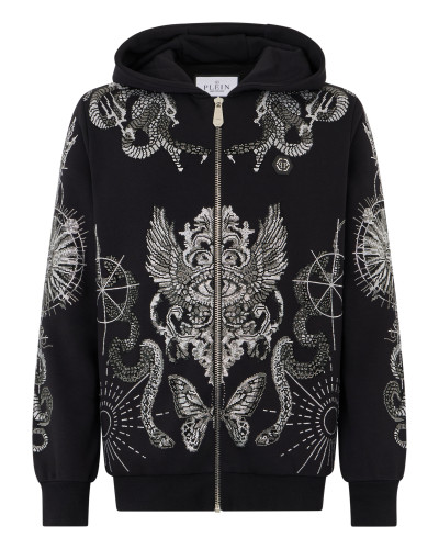 Zip Hoodie Tattoo Stones