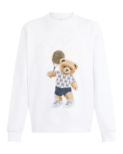 Round Neck Sweatshirt Teddy Tennis