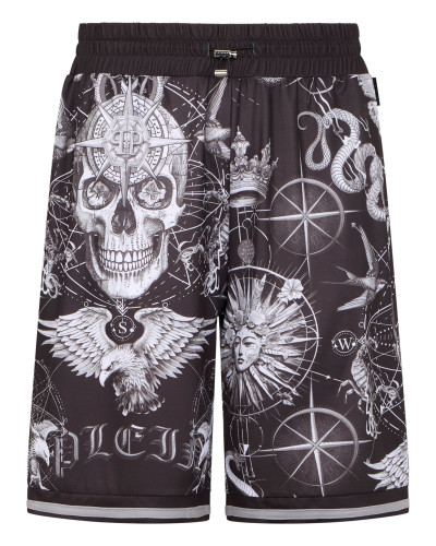 Mesh Basketball Shorts Tattoo