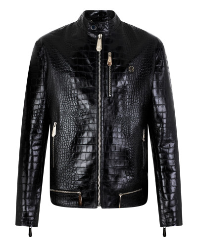 Leather Moto Jacket Cocco