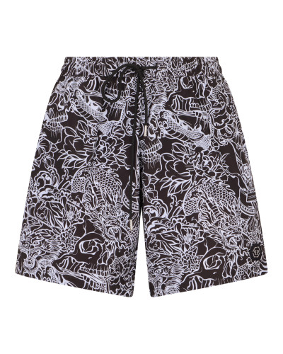 Swimming Shorts Skull All-Over