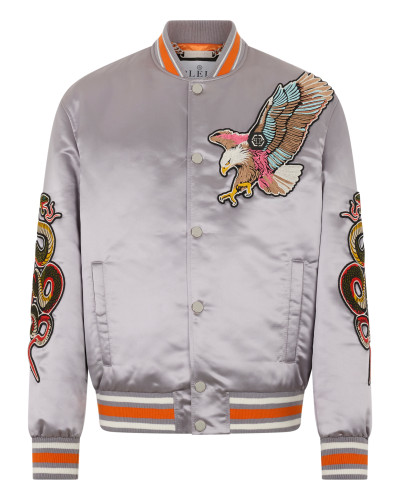 Shiny Satin Bomber Tattoo Patches