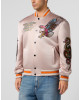 Shiny Satin Bomber Tattoo Patches Strass