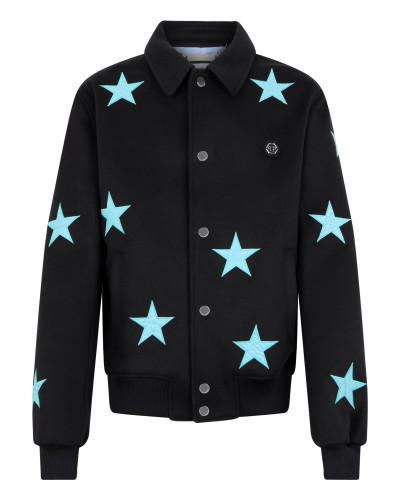Wool Coster Jacket Cocco Stars