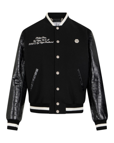 Varsity Bomber Cocco Sleeves Las Vegas