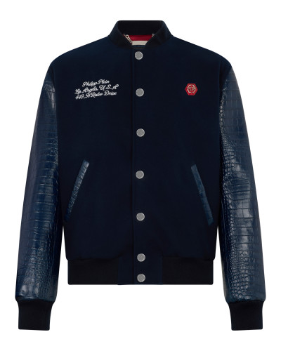 Varsity Bomber Cocco Sleeves Los Angeles