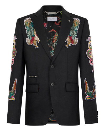 Gigolo Fit Blazer Tattoo Embroidery