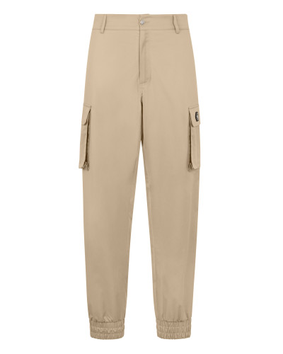 Straight Cargo Trousers