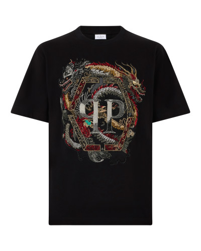 Round Neck T-Shirt Dragon