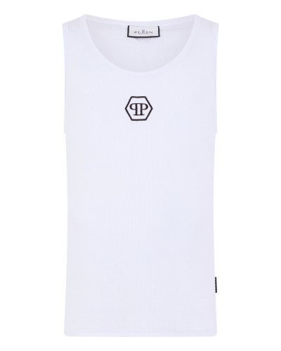 Cotton Tank Top Hexagon